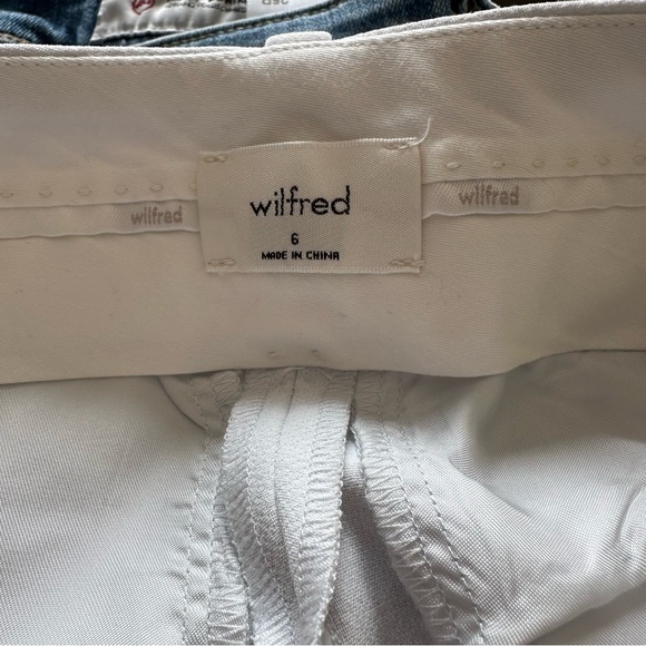 Aritzia Wilfred Effortless Cropped Wide Leg Pant - Picture 3 of 9